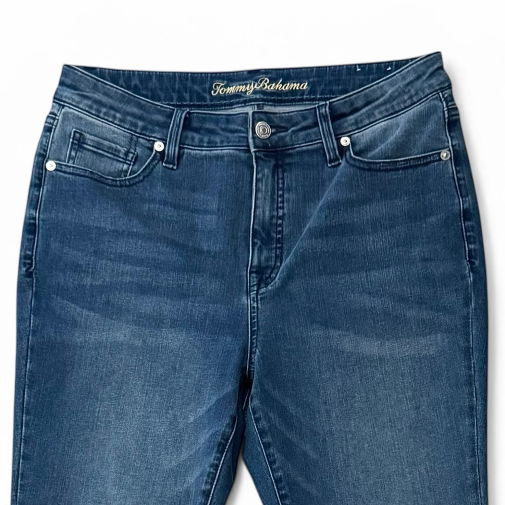 Tommy Bahama Indigo Palms™ Size 10/28 High-Rise Skinny Ankle Jean Style SW121109 - Picture 3 of 10